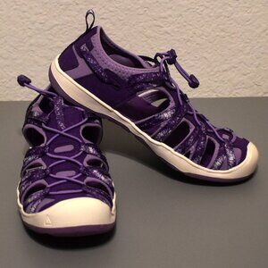 Keen Youth Moxie Purple Outdoor Water Hiking Sandals 3  #1026284